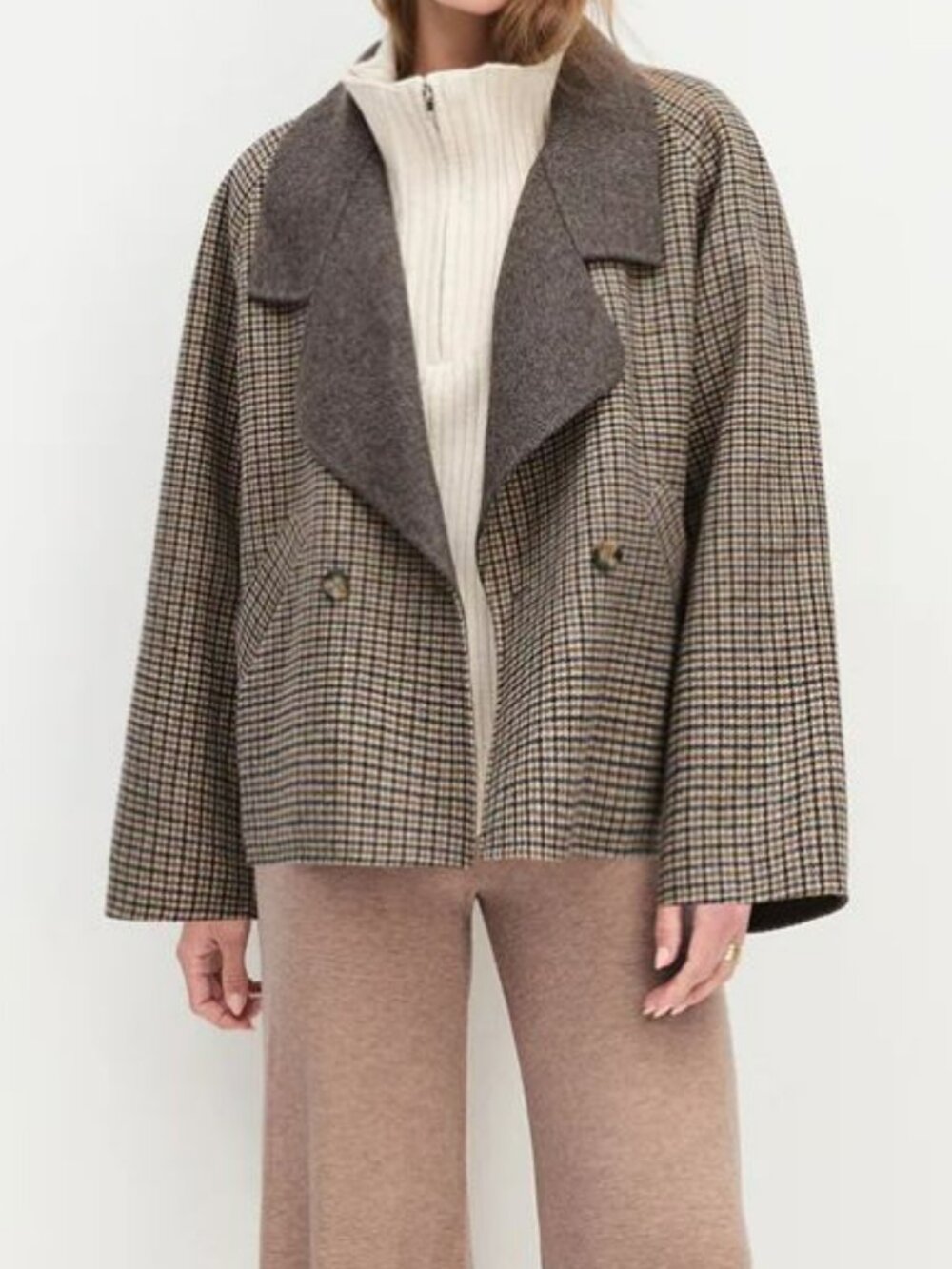 Favorite Daughter Wool Cashmere Blend Cameron Coat